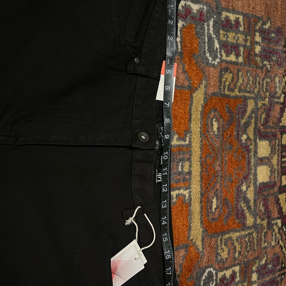 LTS Long Tall Sally NWT Tall BLACK 16 Bootcut Jeans - 38 Inch Inseam - Picture 7 of 8